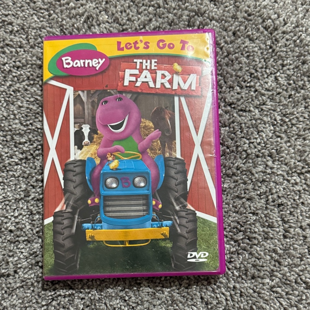 Barneys New York Farm Adventure DVD - Purple and Blue